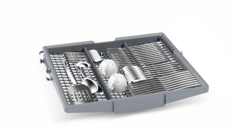 Bosch SMS4EVI04E inox, szabadonálló, programok száma:6, 13 terítékes mosogatógép