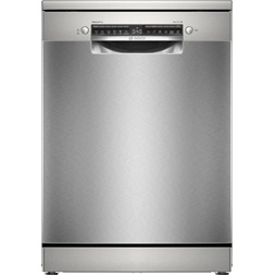 Bosch SMS4EVI08E inox, szabadonálló, programok száma:6, 14 terítékes mosogatógép