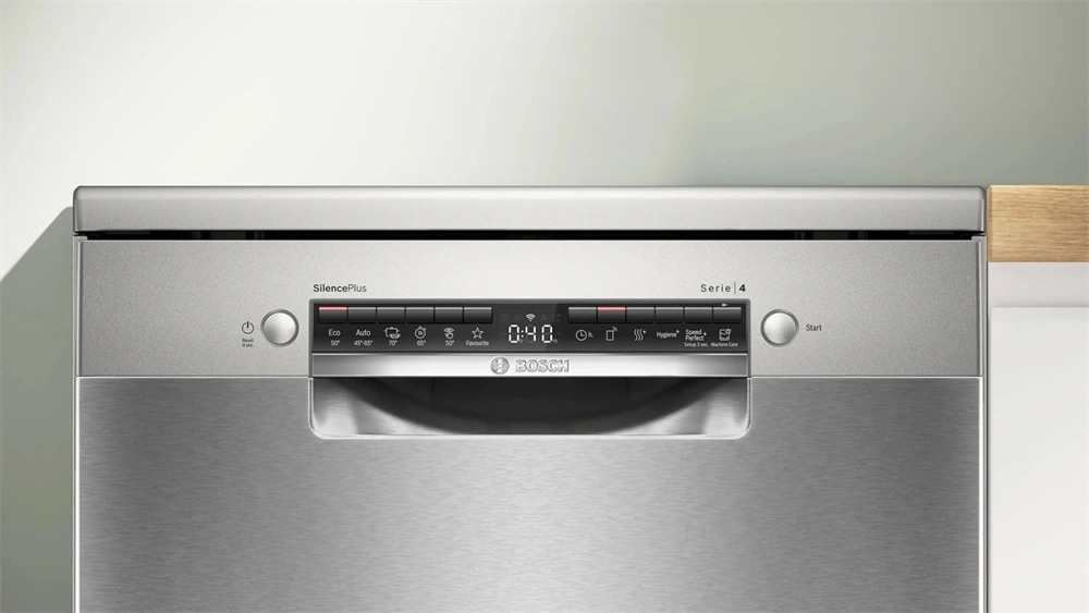 Bosch SMS4HMI05E inox, programok száma: 6, szabadonálló, 14 terítékes mosogatógép