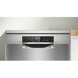 Bosch SMS6ZCI16E inox, szabadonálló, programok száma:8, 14 terítékes mosogatógép