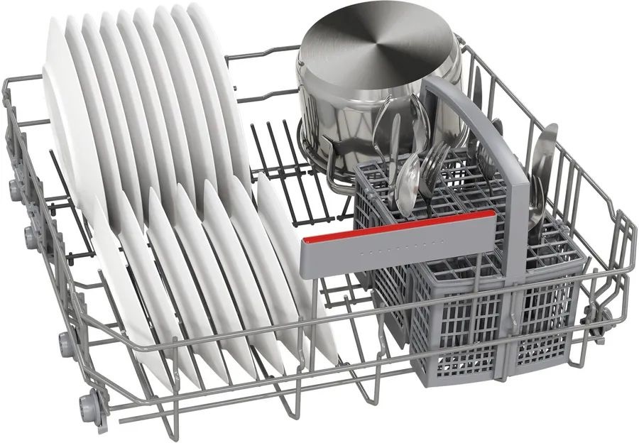 Bosch SMV4HTX14E ezüst, programok száma:6, beépíthető, 13 terítékes mosogatógép