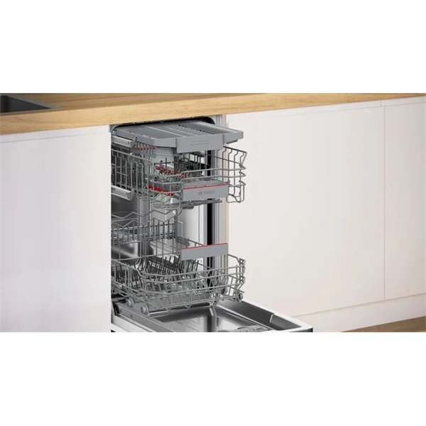 Bosch SPV4EMX24E fehér, programok száma: 6, beépíthető, 10 terítékes mosogatógép 