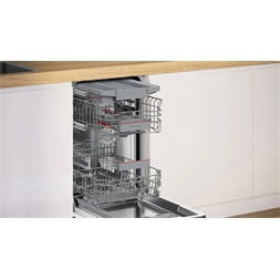 Bosch SPV4EMX24E fehér, programok száma: 6, beépíthető, 10 terítékes mosogatógép 