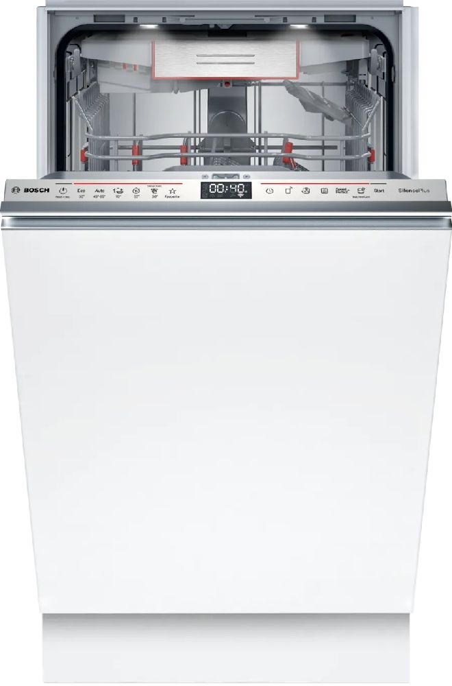Bosch SPV6EMX05E programok száma: 6, keskeny beépíthető, 10 terítékes mosogatógép 