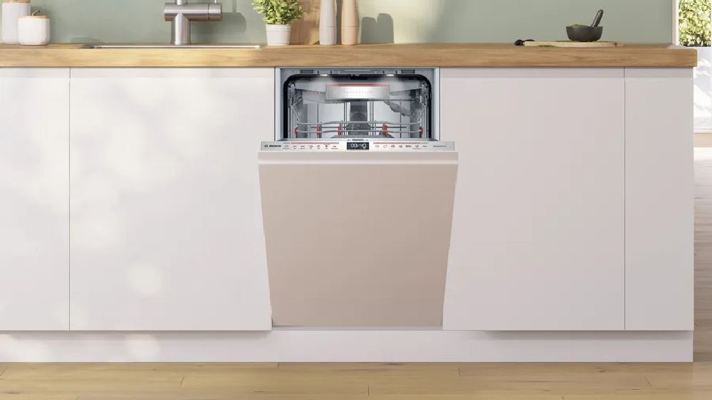 Bosch SPV6EMX05E programok száma: 6, keskeny beépíthető, 10 terítékes mosogatógép 