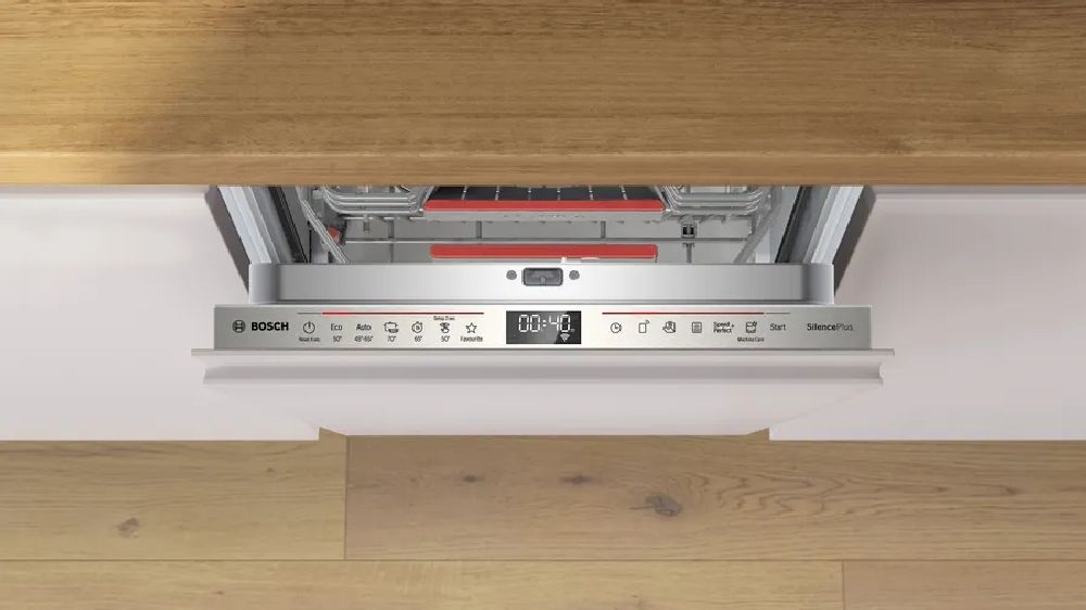 Bosch SPV6EMX05E programok száma: 6, keskeny beépíthető, 10 terítékes mosogatógép 