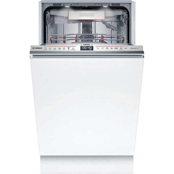 Bosch SPV6EMX09E ezüst, programok száma:6, beépíthető, 10 terítékes mosogatógép