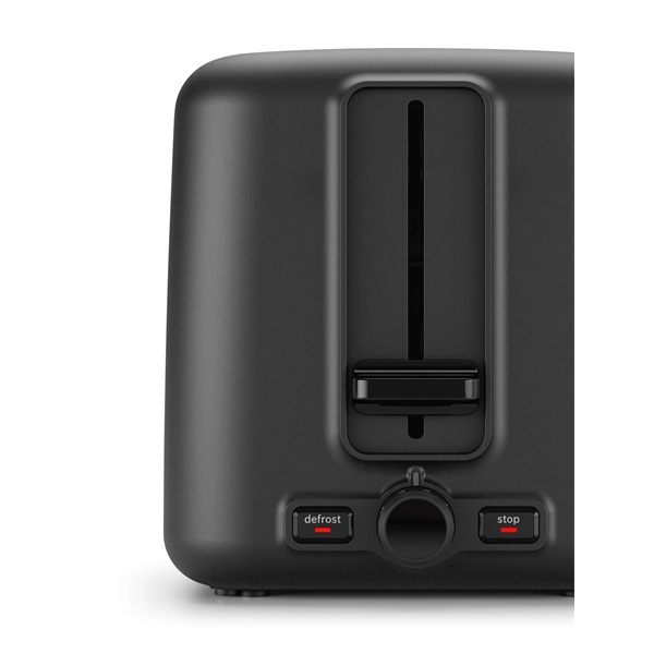 Bosch TAT3P423 DesignLine fekete 2 szeletes kenyérpirító (Újszerű)