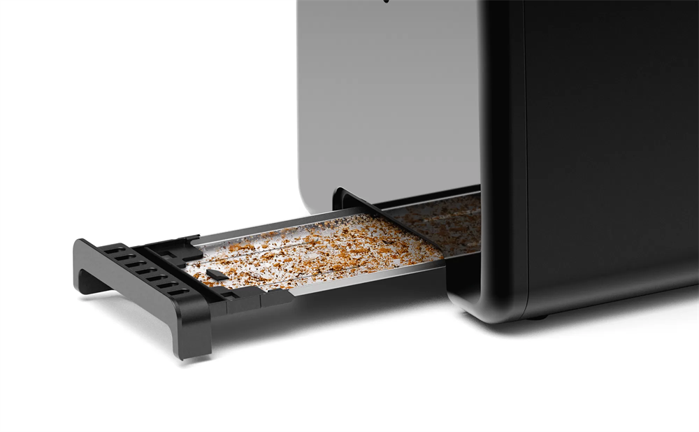 Bosch TAT3P423 DesignLine fekete 2 szeletes kenyérpirító (Újszerű)