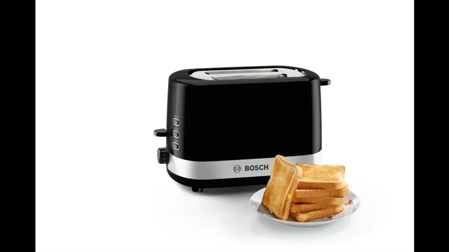 Bosch TAT6A513 fekete 2 szeletes kenyérpirító
