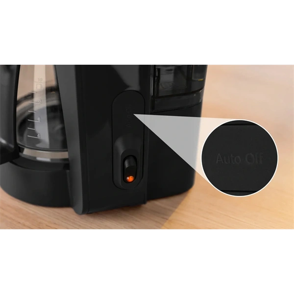 Bosch TKA2M113 fekete 10 személyes filteres kávéfőző