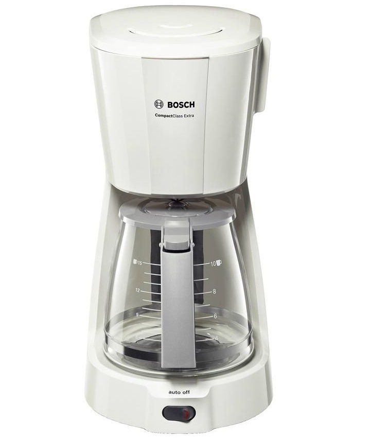 Bosch TKA3A031 fehér 10 személyes filteres kávéfőző