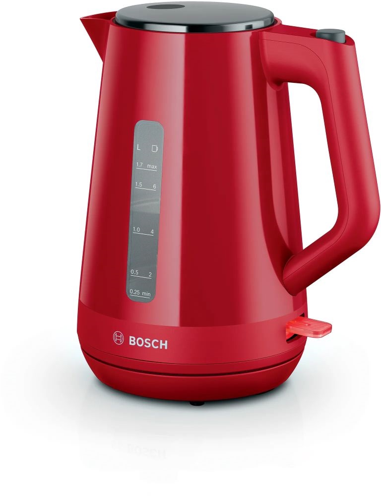 Bosch TWK1M124 1,7 L-es piros vízforraló