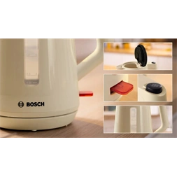 Bosch TWK1M127 1,7 L -es bézs vízforraló