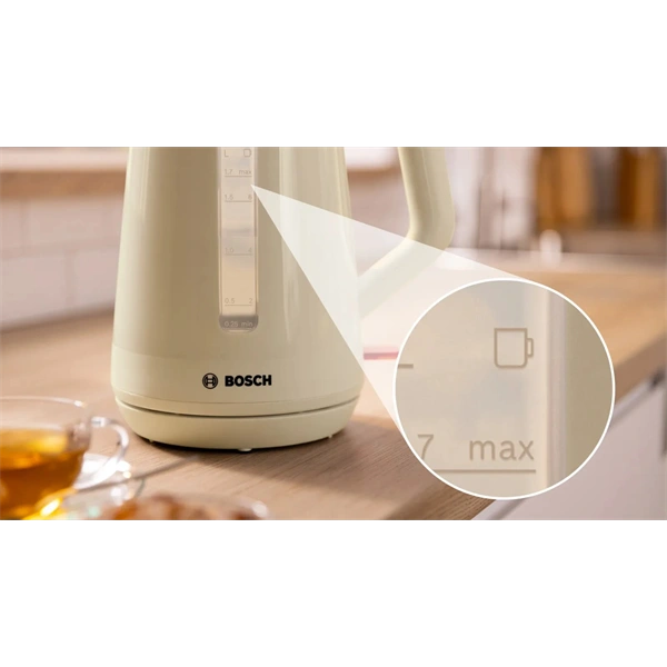 Bosch TWK1M127 1,7 L -es bézs vízforraló