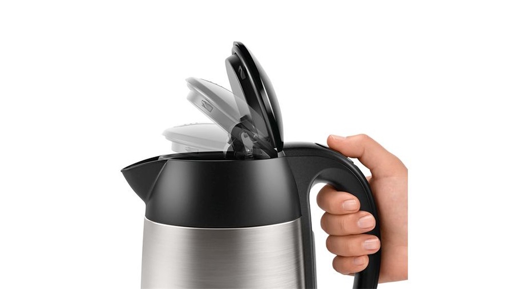 Bosch TWK3P420 DesignLine 1,7L-es ezüst fekete vízforraló