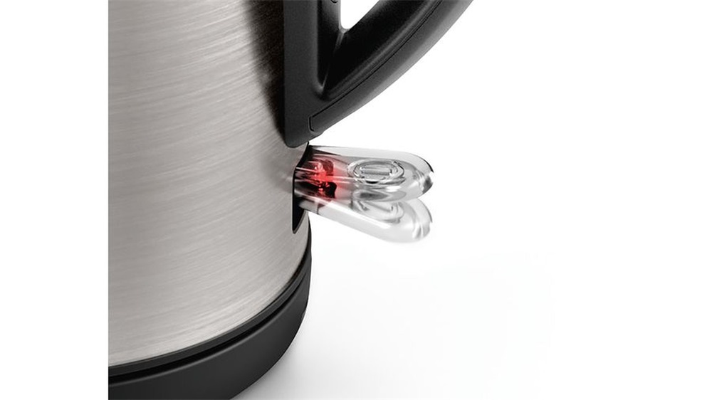 Bosch TWK3P420 DesignLine 1,7L-es ezüst fekete vízforraló