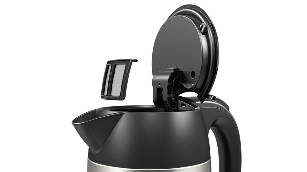 Bosch TWK3P420 DesignLine 1,7L-es ezüst fekete vízforraló