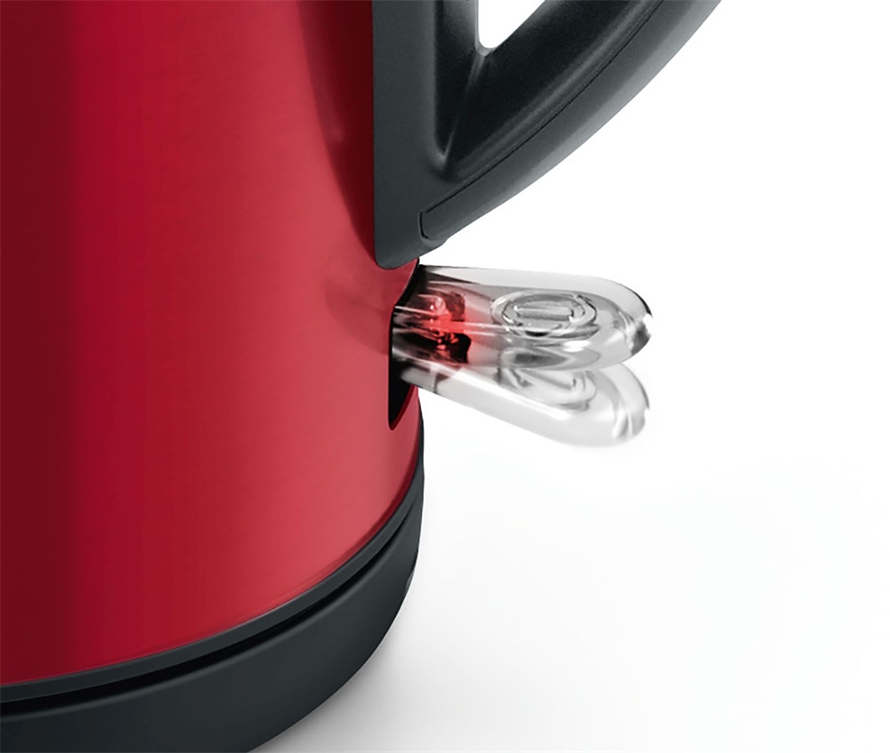 Bosch TWK3P424 DesignLine 1,7L-es piros-fekete vízforraló