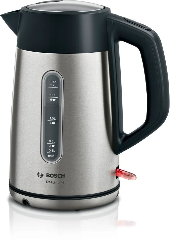 Bosch TWK4P440 DesignLine 1,7L-es nemesacél vízforraló