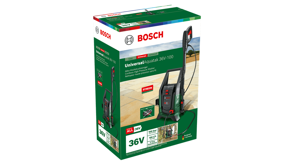 Bosch UniversalAquatak 36V-100 magasnyomású mosó