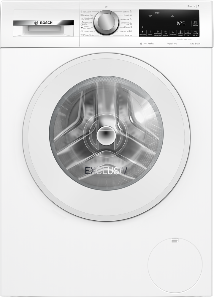 Bosch WGG244Z4BY fehér, elöltöltős, max.1400ford., 9 kg, mosógép
