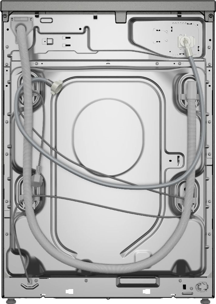 Bosch WGG244ZREU inox, elöltöltős, max.1400ford., 9 kg, mosógép