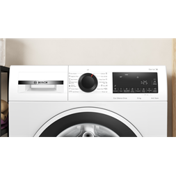 Bosch WGG2540NBY fehér, elöltöltős, max 1400ford,  10kg, gőzmosógép