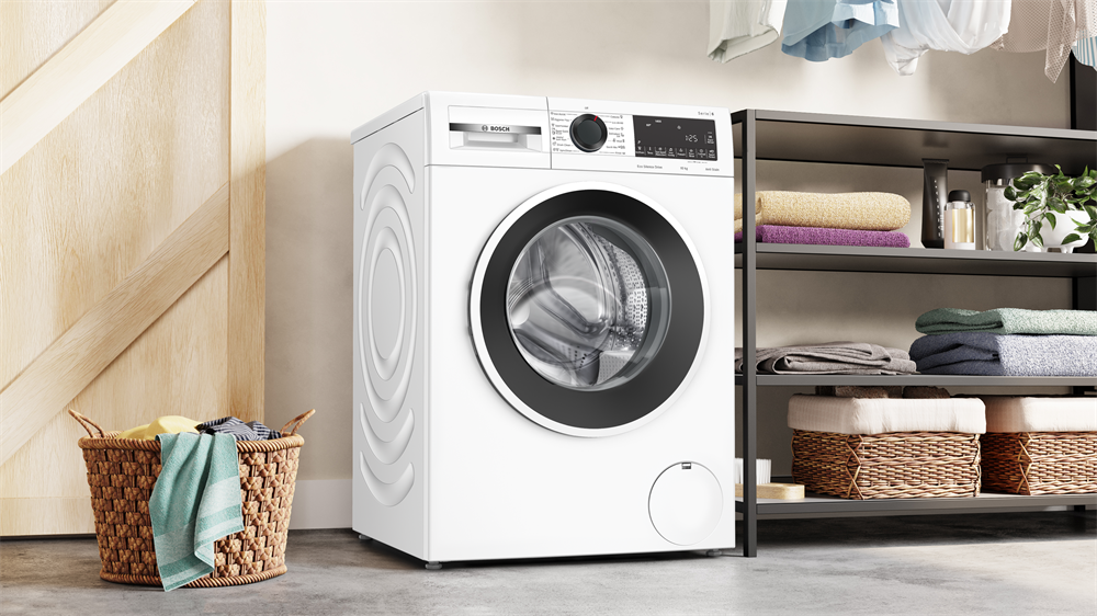 Bosch WGG2540NBY fehér, elöltöltős, max 1400ford,  10kg, gőzmosógép