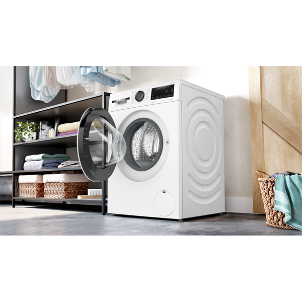 Bosch WGG2540NBY fehér, elöltöltős, max 1400ford,  10kg, gőzmosógép