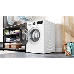 Bosch WGG2540NBY fehér, elöltöltős, max 1400ford,  10kg, gőzmosógép