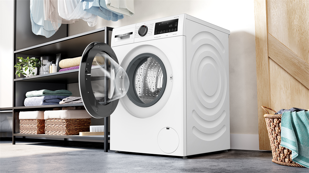 Bosch WGG2540NBY fehér, elöltöltős, max 1400ford,  10kg, gőzmosógép
