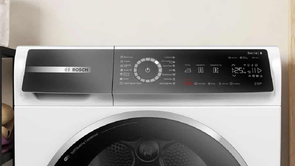 Bosch WQB245B0BY fehér, 9 kg, kondenzációs, szárítógép