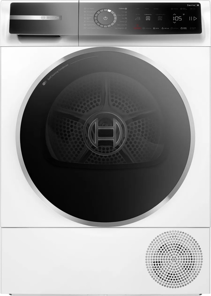 Bosch WQB246CNBY fehér, 9kg, hőszivattyús kondenzációs szárítógép