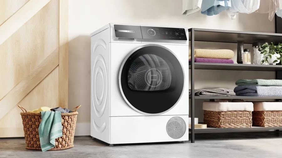 Bosch WQB246CNBY fehér, 9kg, hőszivattyús kondenzációs szárítógép