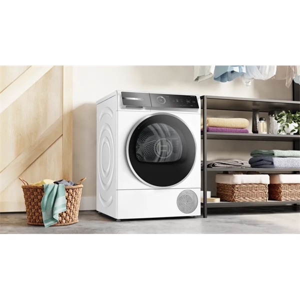 Bosch WQB246DNBY fehér, 9kg, hőszivattyús kondenzációs szárítógép