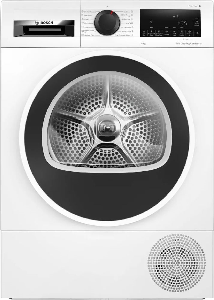 Bosch WQG245D4BY fehér, 9 kg, kondenzációs, szárítógép