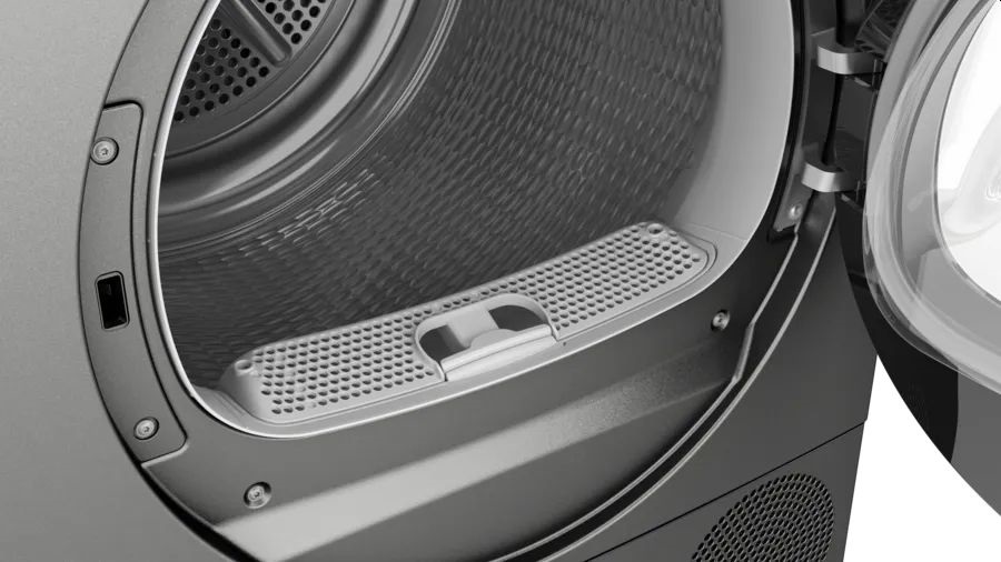 Bosch WQG245DREU sötétszürke, 9kg, hőszivattyús szárítógép