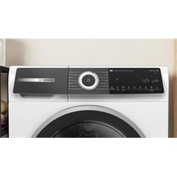 Bosch WQH245B4BY fehér-fekete, 9kg, hőszivattyús kondenzációs szárítógép
