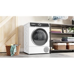 Bosch WQH245B4BY fehér-fekete, 9kg, hőszivattyús kondenzációs szárítógép