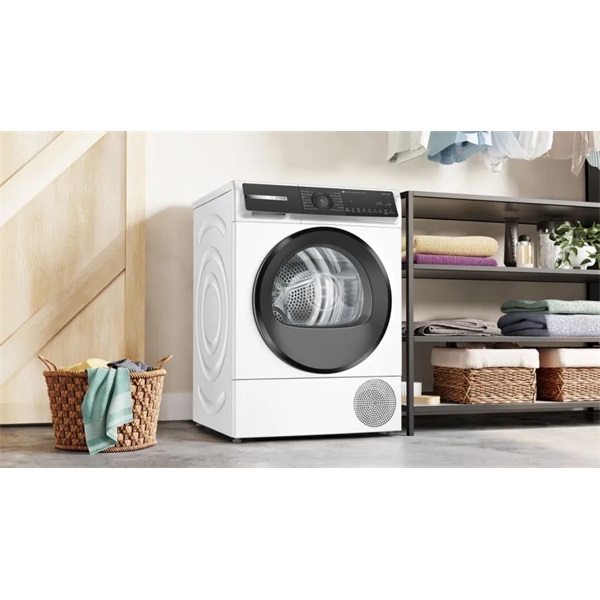 Bosch WQH245B6BY fehér-antracit, 9kg, hőszivattyús kondenzációs szárítógép