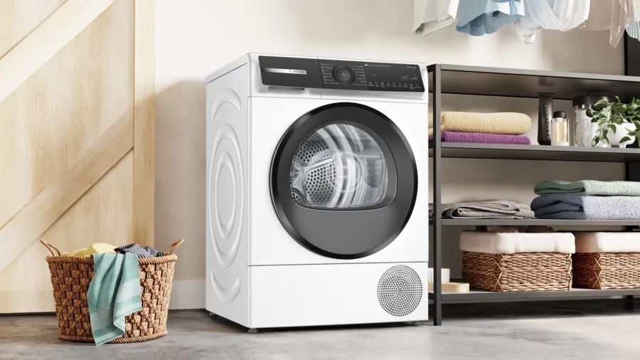 Bosch WQH245B6BY fehér-antracit, 9kg, hőszivattyús kondenzációs szárítógép
