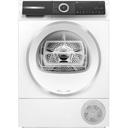Bosch WQH246D3BY fehér-inox, 9kg, hőszivattyús szárítógép