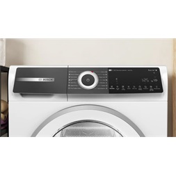 Bosch WQH246D3BY fehér-inox, 9kg, hőszivattyús szárítógép