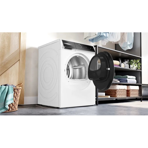 Bosch WRB247CNBY fehér-fekete, 9kg, hőszivattyús kondenzációs szárítógép