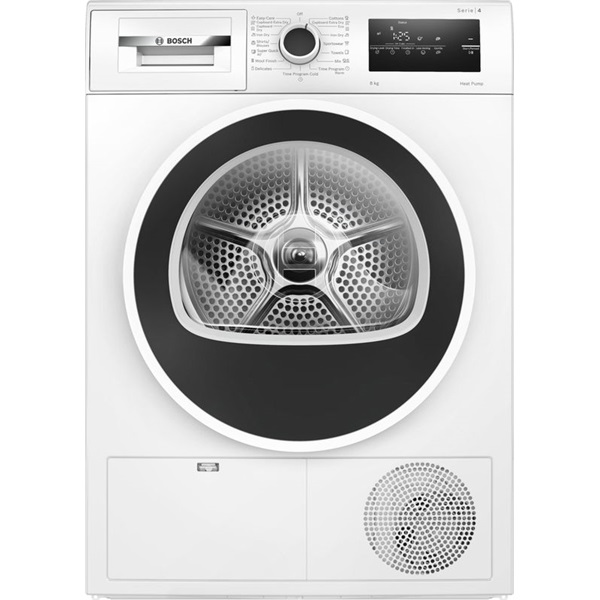 Bosch WTH83256BY fehér, 8kg, hőszivattyús szárítógép