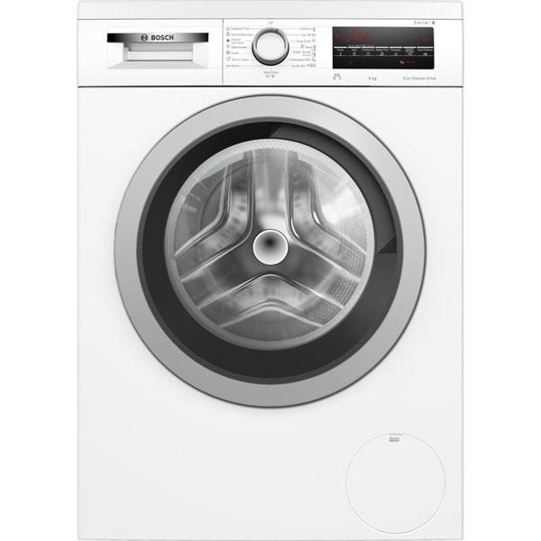 Bosch WUU28T62BY fehér-inox, elöltöltős, max.1400ford., 9kg, mosógép