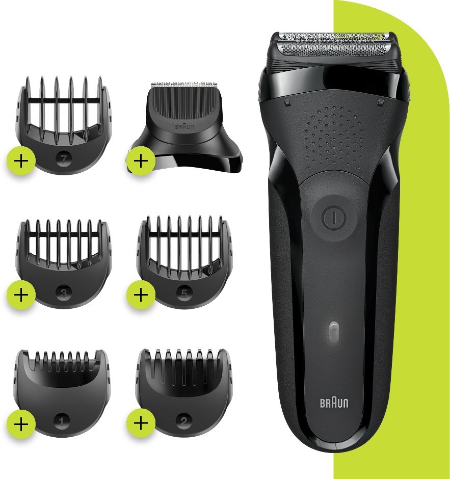 Braun 300BT fekete elektromos borotva