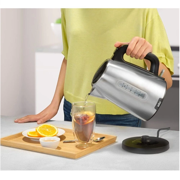 Braun Breakfast 1 WK1500BK 1,7L-es rozsdamentes acél - fekete vízforraló