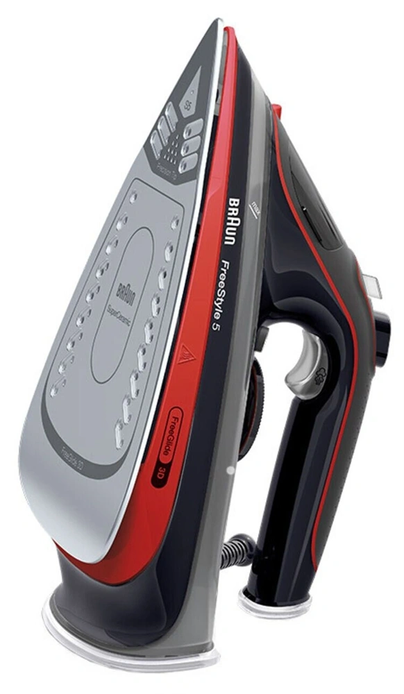 Braun FreeStyle 5 SI5057RD fekete-piros gőzölős vasaló